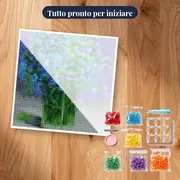 Bouquet di fiori Turbleu – kit pronto per iniziare