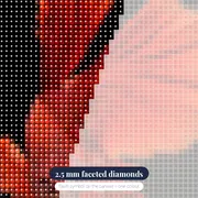 Blazing Fighting Fish – diamond close-up