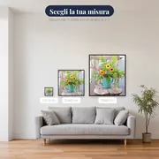 Fiori Ludmila su una sedia – misure disponibili