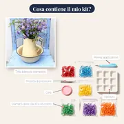 Fiori di Lyuba su una sedia – contenuto del kit