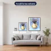 Fiori di Lyuba su una sedia – misure disponibili