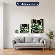 Milena Fiori su una sedia – misure disponibili