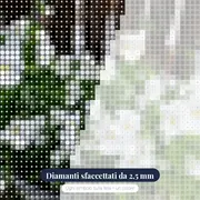 Milena Fiori su una sedia – primo piano dei diamanti