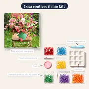 Nadezhda Flowers on a Chair – contenuto del kit