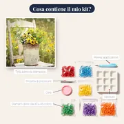 Nadia Flowers on a Chair – contenuto del kit