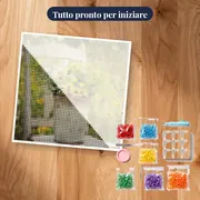 Nadia Flowers on a Chair – kit pronto per iniziare