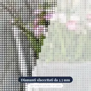 Tatiana Flowers on a Chair – primo piano dei diamanti