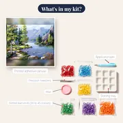 The Lakeside Chalet – kit contents