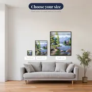 The Lakeside Chalet – available sizes