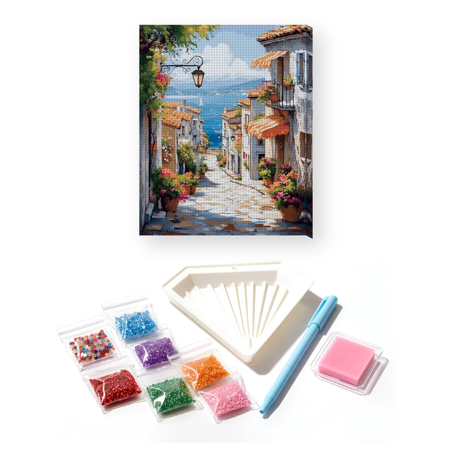 Riviera, Ombre della Costa Azzurra Diamond Painting
