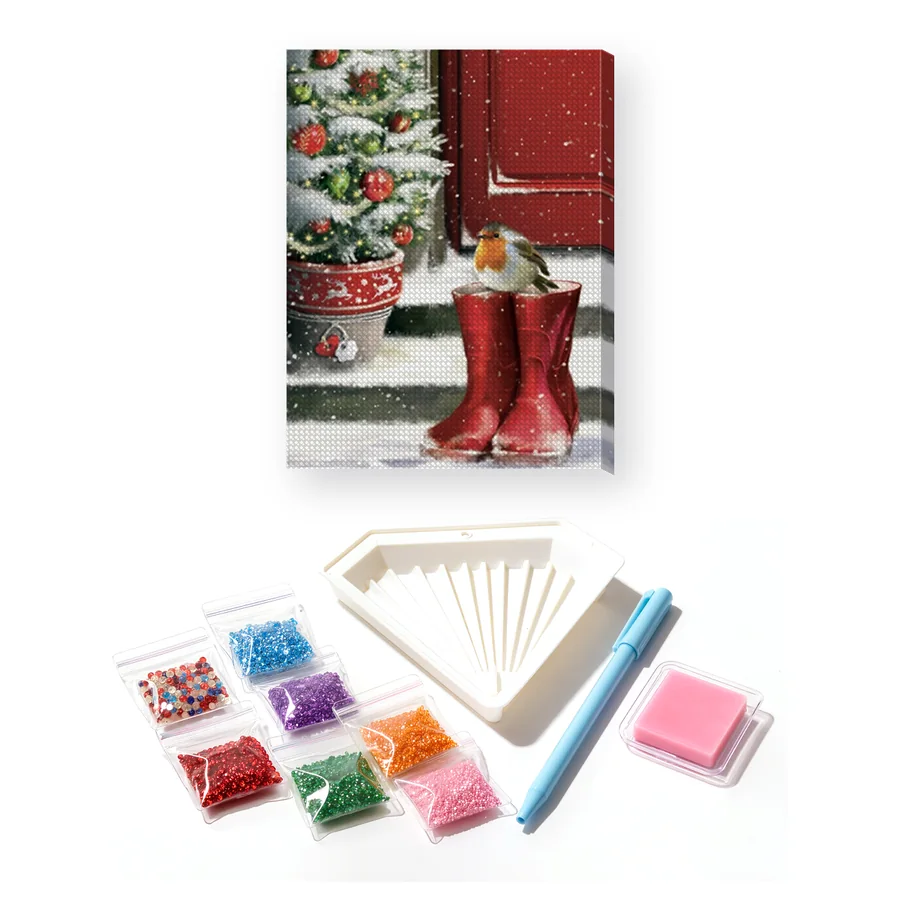 Robin des Neiges et Bottes de Noël