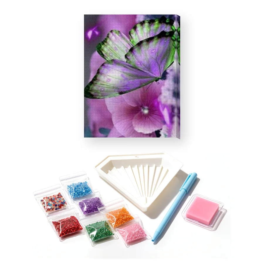 Butterfly: Amethyst Radiance