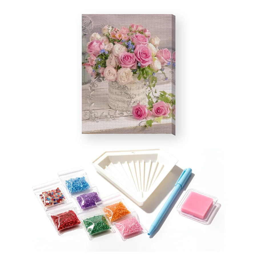 Diamond Painting Rose Lumpa