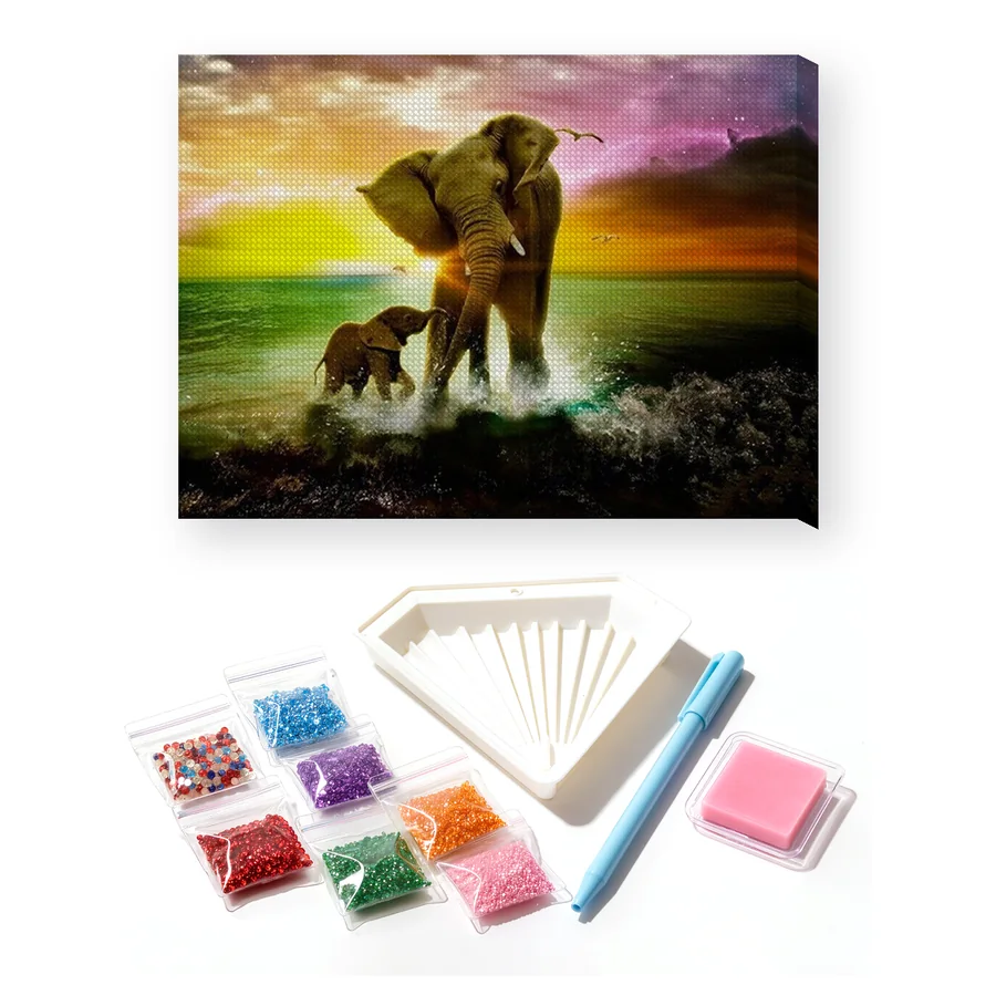 Elephants, Dream at Twilight
