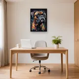 Boxer, Sguardo Intenso - Diamond Painting – Studio