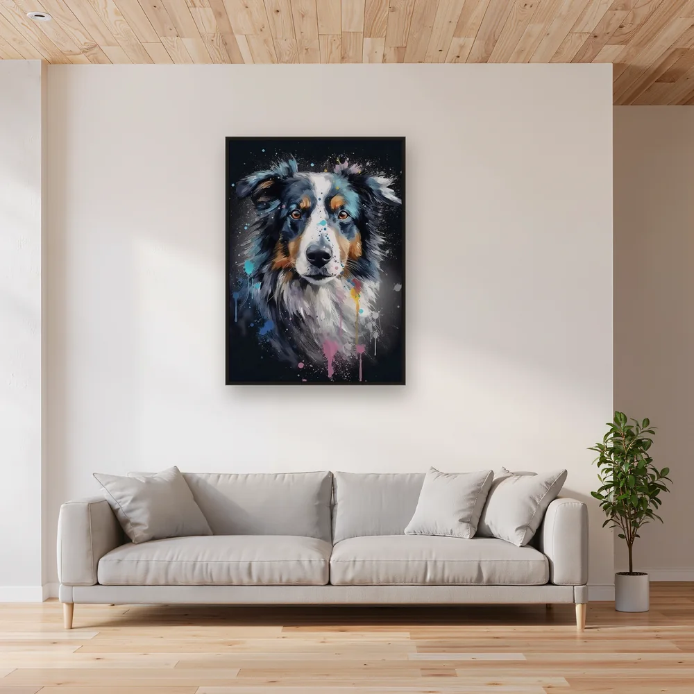 Bouvier Bernois Maestoso Diamond Painting – Soggiorno
