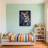 Collie, Dolcezza ed Eleganza - Diamond Painting – Cameretta