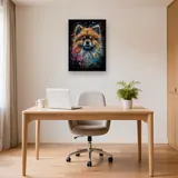 Volpino di Pomerania, Palla di Pelo - Diamond Painting – Studio