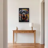 Rottweiler Guardiano Fedele Diamond Painting – Ingresso