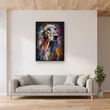 Setter Inglese a Riposo Diamond Painting – Soggiorno