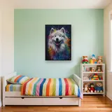 Samoyedo dal Dolce Sorriso - Diamond Painting – Cameretta