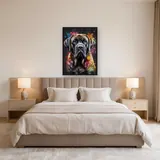 Schützender Mastiff Diamond Painting – Schlafzimmer