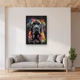 Schützender Mastiff Diamond Painting – Wohnzimmer