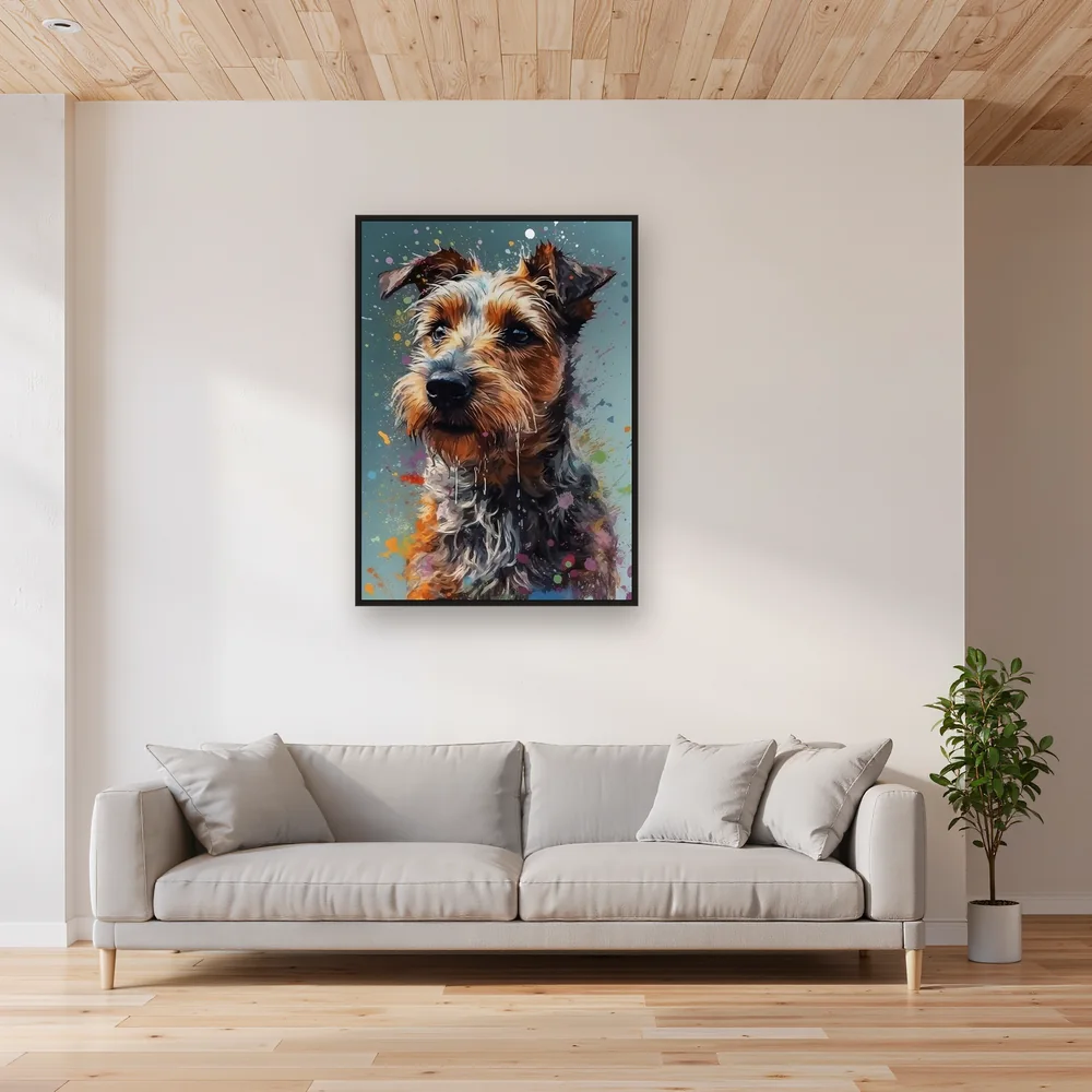 Yorkshire Terrier Sveglio Diamond Painting – Soggiorno