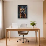Pastore Tedesco Fedele Diamond Painting – Studio