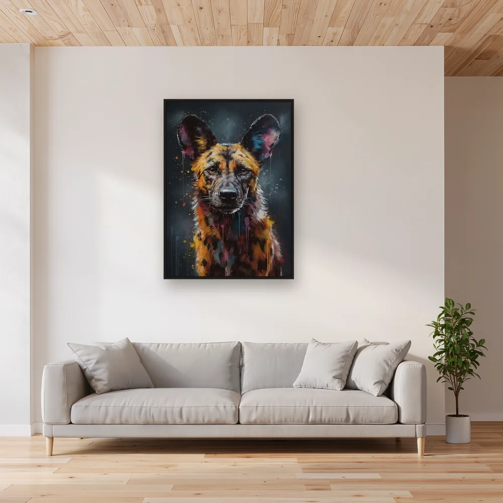 Pastore Tedesco Fedele Diamond Painting – Soggiorno