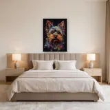 Yorkshire Terrier a Riposo - Diamond Painting – Camera