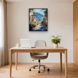 Amalfi, Le Scale Fiorite - Diamond Painting – Studio