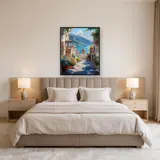 Amalfi, Le Scale Fiorite - Diamond Painting – Camera