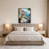 Amalfi, Kleuren van de Kust Diamond Painting – Slaapkamer