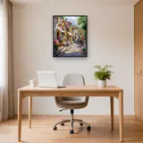 Villaggio Italiano, La Pausa Caffè - Diamond Painting – Studio