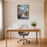 Riviera, Balcone sul Golfo - Diamond Painting – Studio