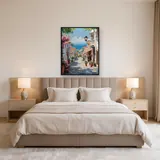 Riviera, Balcone sul Golfo - Diamond Painting – Camera