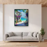 Terrazza Marina, Caletta Segreta Diamond Painting – Soggiorno