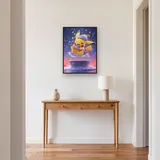 Pokémon Diamond Painting Pikachu Rainbow Shower – Hallway