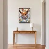 Diamond Painting Pokémon Evoli Herbstbad – Flur