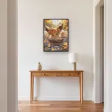 Diamond Painting Pokémon Evoli Blätterspiel – Flur
