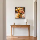 Pokémon Diamond Painting Pikachu Tender Bouquet – Hallway