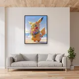 Diamond Painting Pokémon Pikachu Brezza Marina – Soggiorno