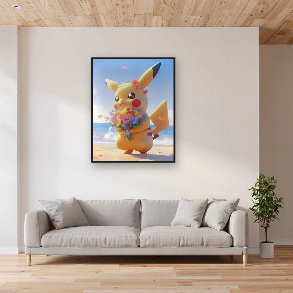 Diamond Painting Pokémon Pikachu Brezza Marina – Soggiorno
