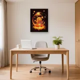 Diamond Painting Pokémon Glumanda Sternenglanz – Büro