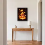 Diamond Painting Pokémon Glumanda Sternenglanz – Flur