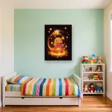 Diamond Painting Pokémon Glumanda Sternenglanz – Kinderzimmer