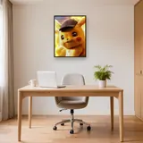 Pokémon Diamond Painting Detective Pikachu Blurry Investigation – Office