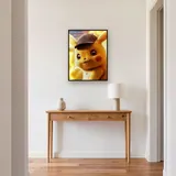 Pokémon Diamond Painting Detective Pikachu Blurry Investigation – Hallway