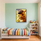 Pokémon Diamond Painting Detective Pikachu Blurry Investigation – Kids room